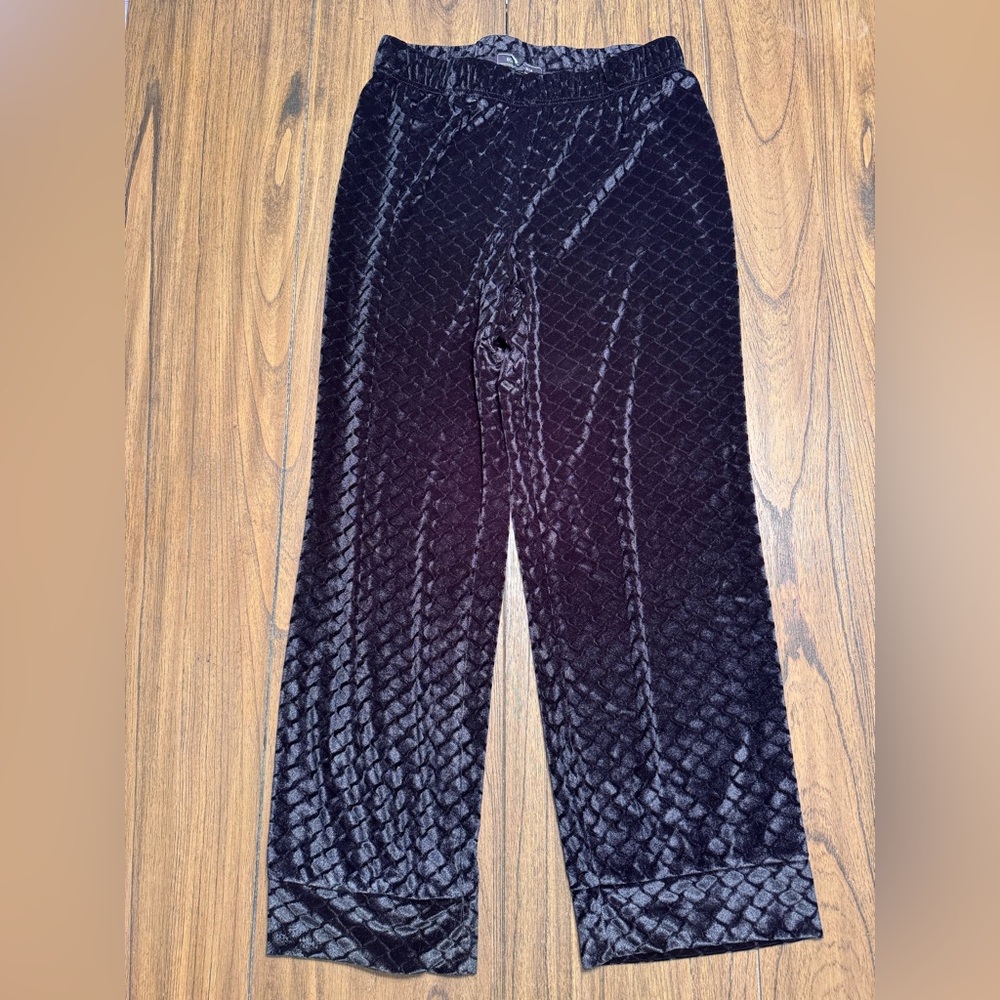 BCBGMaxAzria Rich‎ Black Velvet Pants